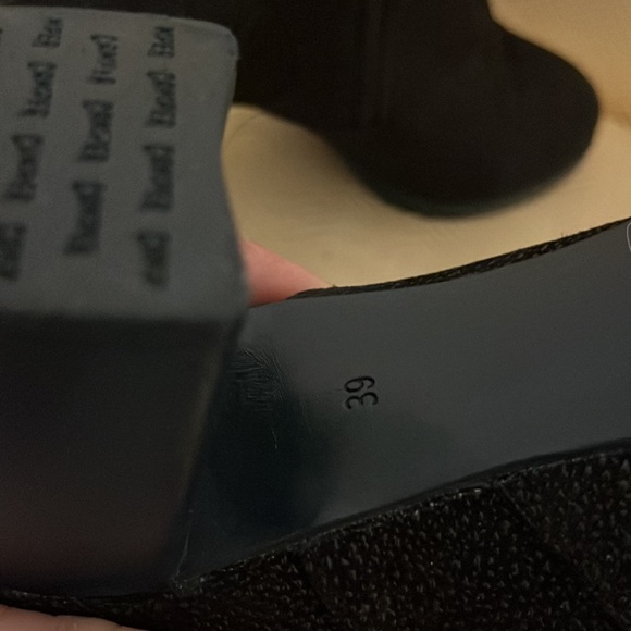 EUC Camper black leather contrast ling block heel ankle boots - Picture 12 of 14